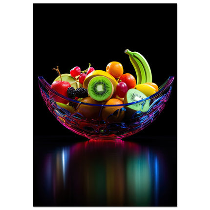 Neon Fruit Bowl
