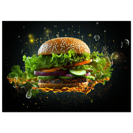 Burger Harmony in Green