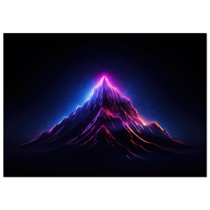 Mountain Peak's Glow
