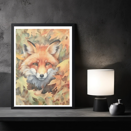 Fox In The Autumn