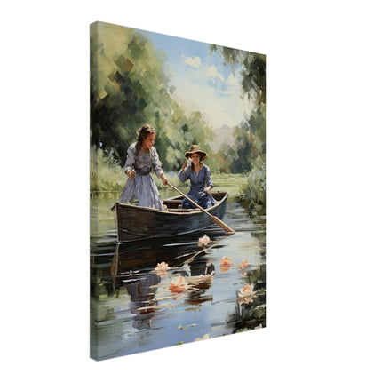 Two Women On A Boat