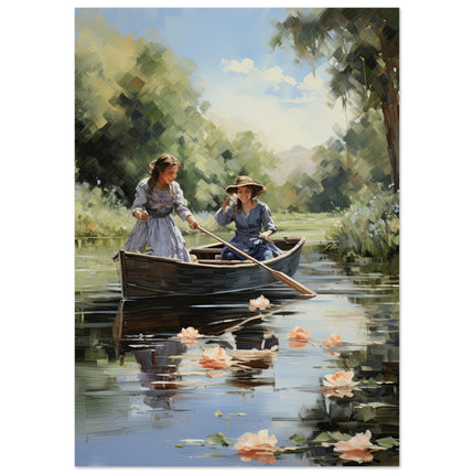 Two Women On A Boat